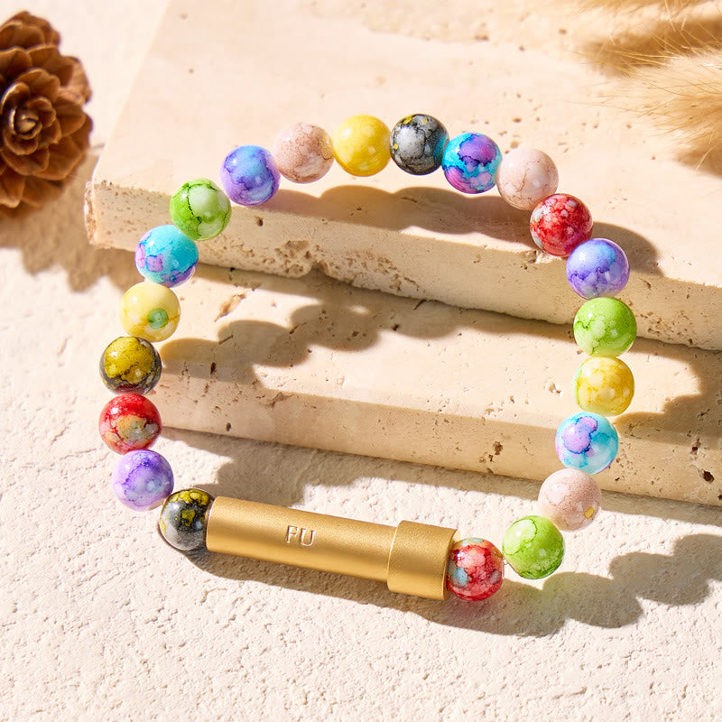 FuAttract Wishbeads Balance & Energy Flow – Seven Chakra Crystal Intention Bracelet - image 3