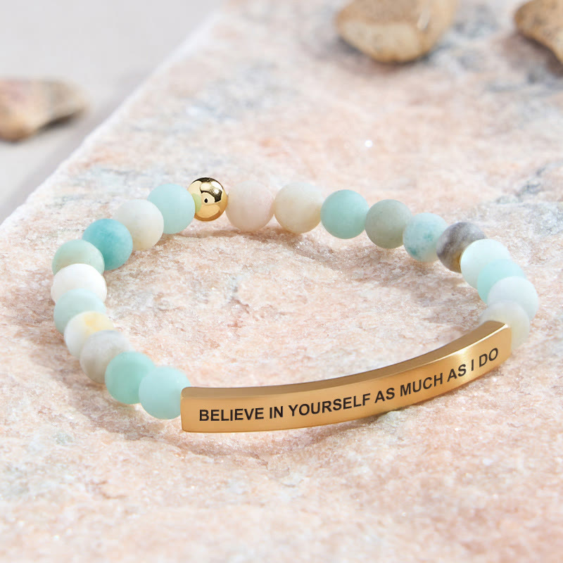 FuAttract Believe In Yourself As Much As I Do Tube Bead Bracelet - image 3
