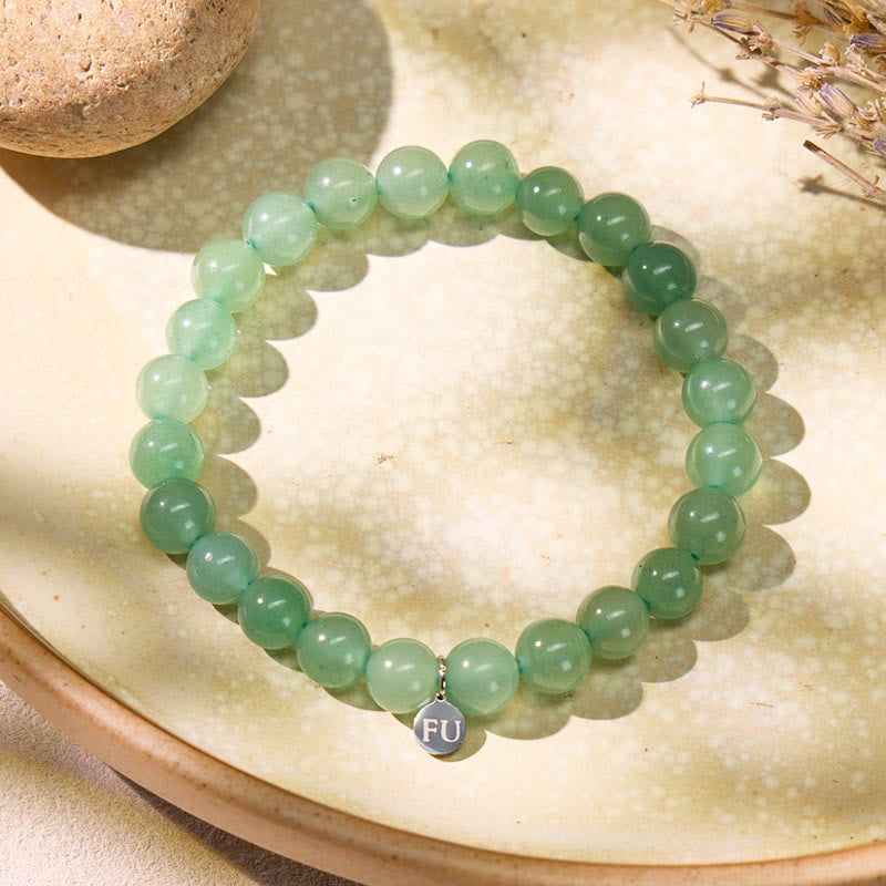 FuAttract Green Aventurine Bracelet – Welcome New Possibilities - 21cm - image 0