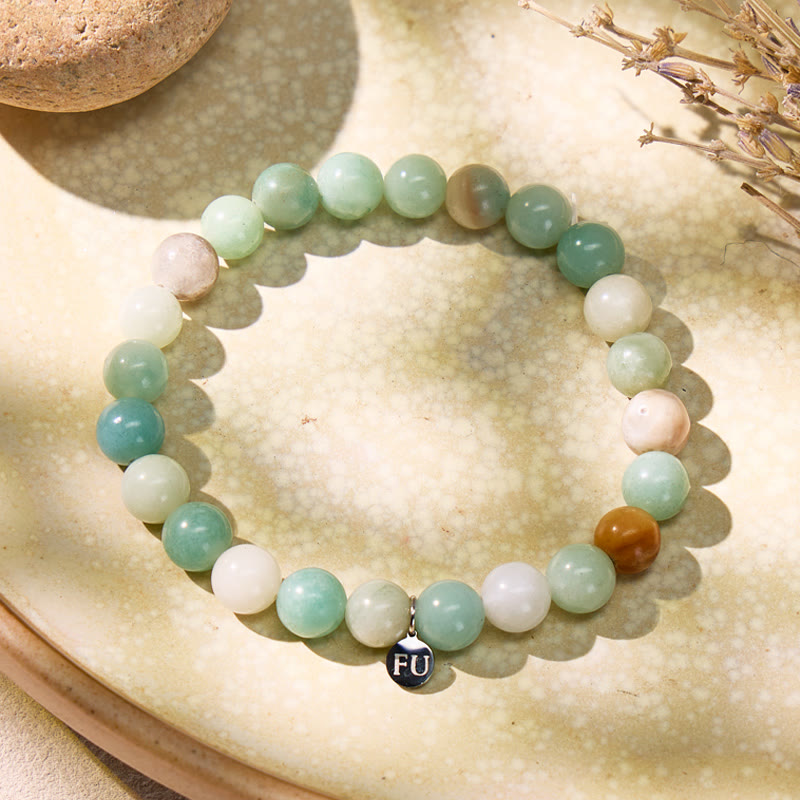 FuAttract Amazonite Stone Bracelet - Harmony & Serenity - 21cm - image 0