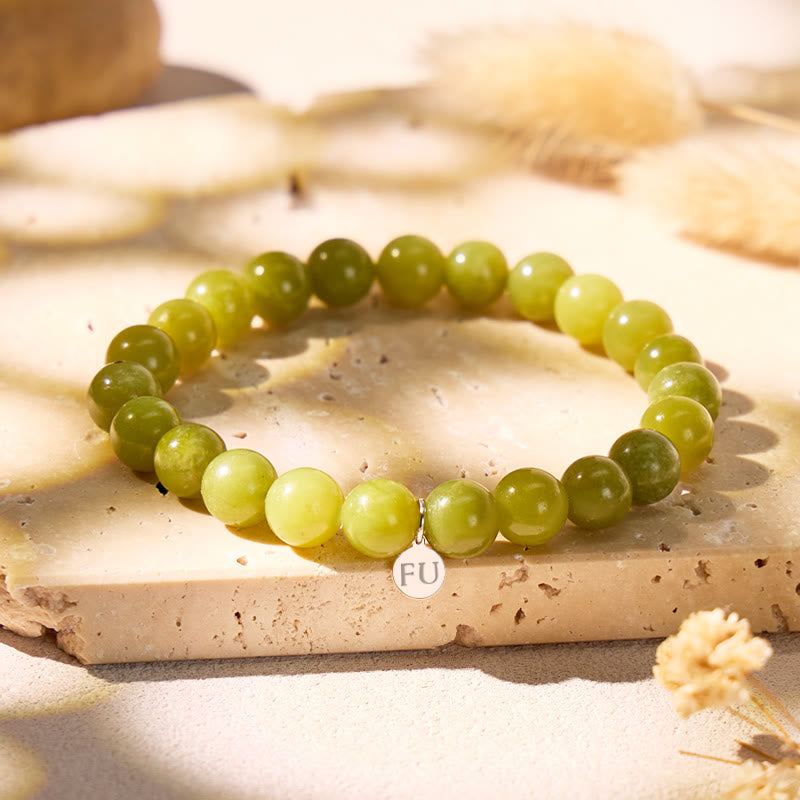FuAttract Green Grape Serpentine Jade Bracelet – Grow Into Your Best Self - image 2