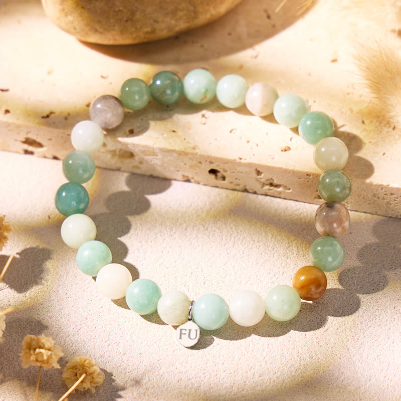 FuAttract Amazonite Stone Bracelet - Harmony & Serenity - image 2