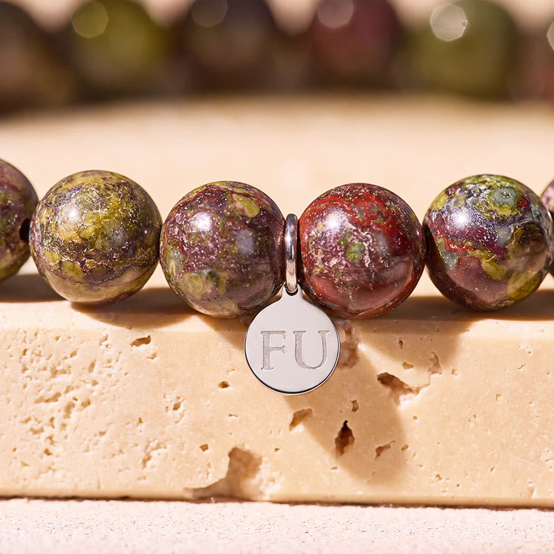 FuAttract Dragon Blood Jasper Bracelet - Courage & Protective Strength - image 3
