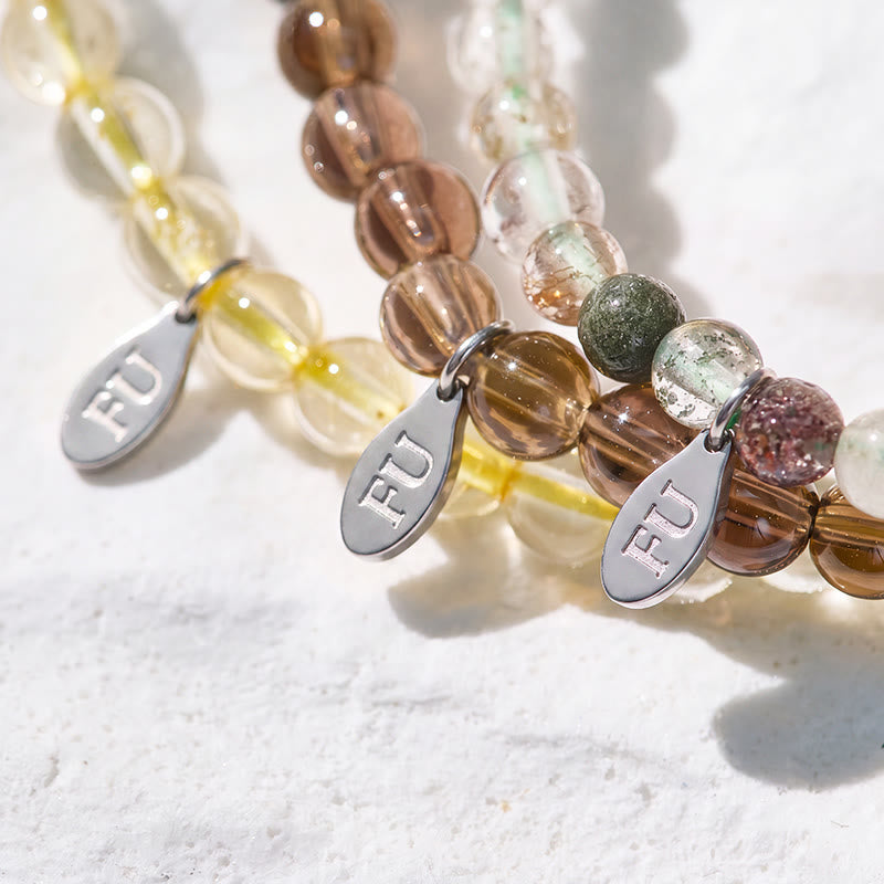 FuAttract Attract New Possibilities 3-Piece Stone Bracelet Set with Gift Message Card - image 3