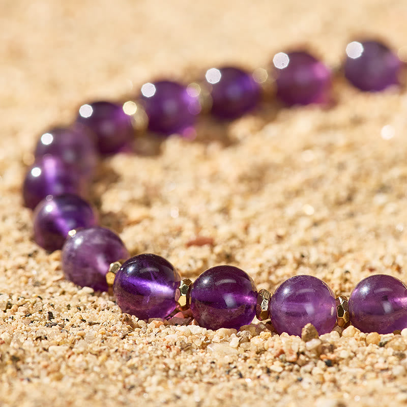 Fuattract Wishbeads Stress Relief & Calm–Amethyst Intention Bracelet - image 3