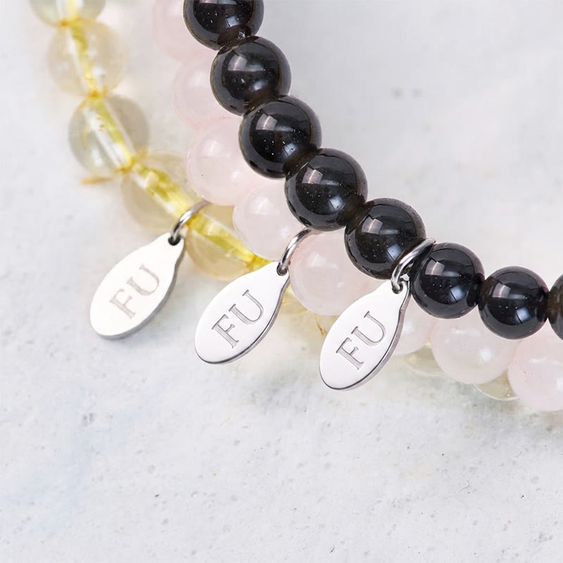 FuAttract Protection Passion & Transformation Scorpio Zodiac Triple Layer Beaded Bracelet Astrology Jewelry Gift - image 4