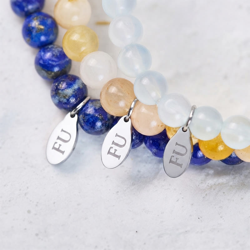 FuAttract Wisdom Freedom & Balance Sagittarius Zodiac Triple Wrap Jewelry Beaded Bracelet - image 4