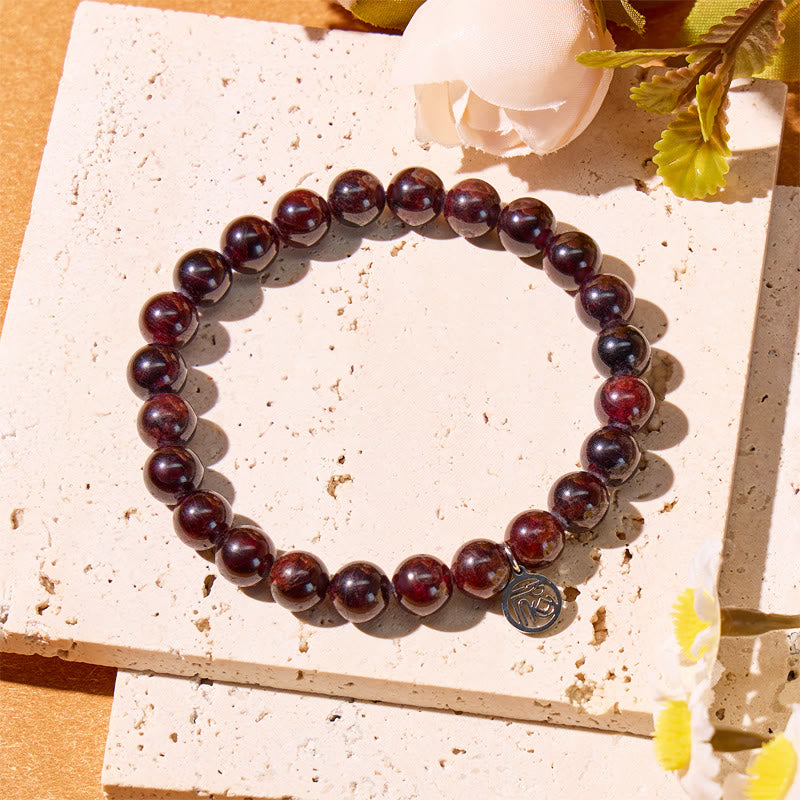 FuAttract Passion Vitality & Prosperity Garnet Bracelet With Fu - image 2