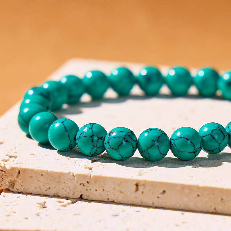FuAttract Luck Protection & Prosperity Turquoise Bracelet WIth Fu Pendant - image 6