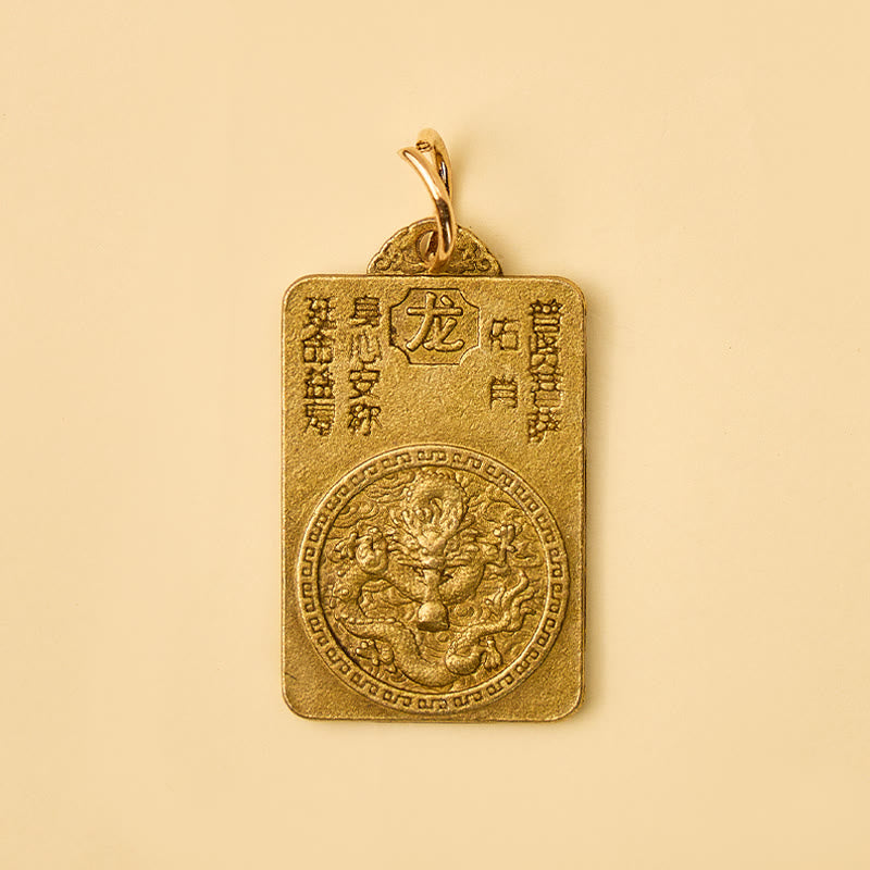 FuAttract Brass Chinese Zodiac Hundred Blessings Jar Guardian Buddha Five Emperor Coins Calabash Keychain - image 17