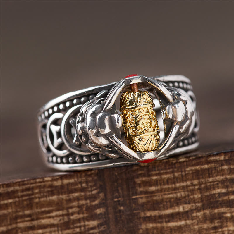 FuAttract Wealth Protection & Confidence Pixiu Rotating Lucky Ring - Adjustable - image 0