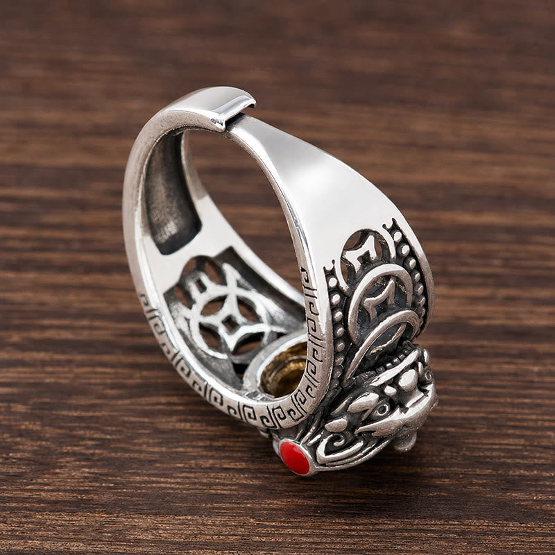 FuAttract Wealth Protection & Confidence Pixiu Rotating Lucky Ring - image 5