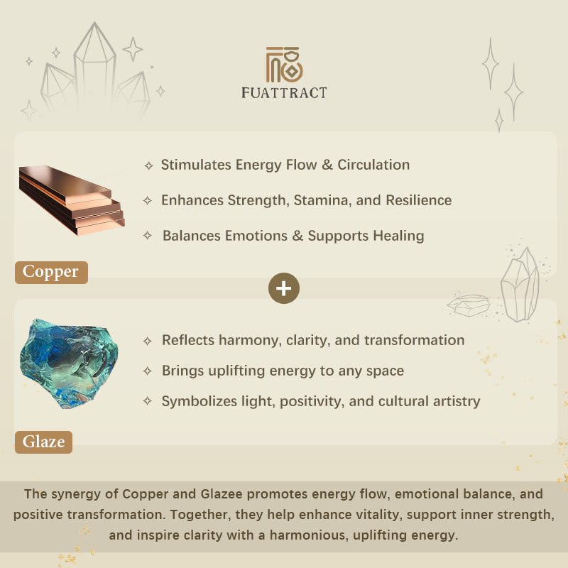 FuAttract Wealth Luck & Prosperity Glaze Copper Ring for Women - image 7