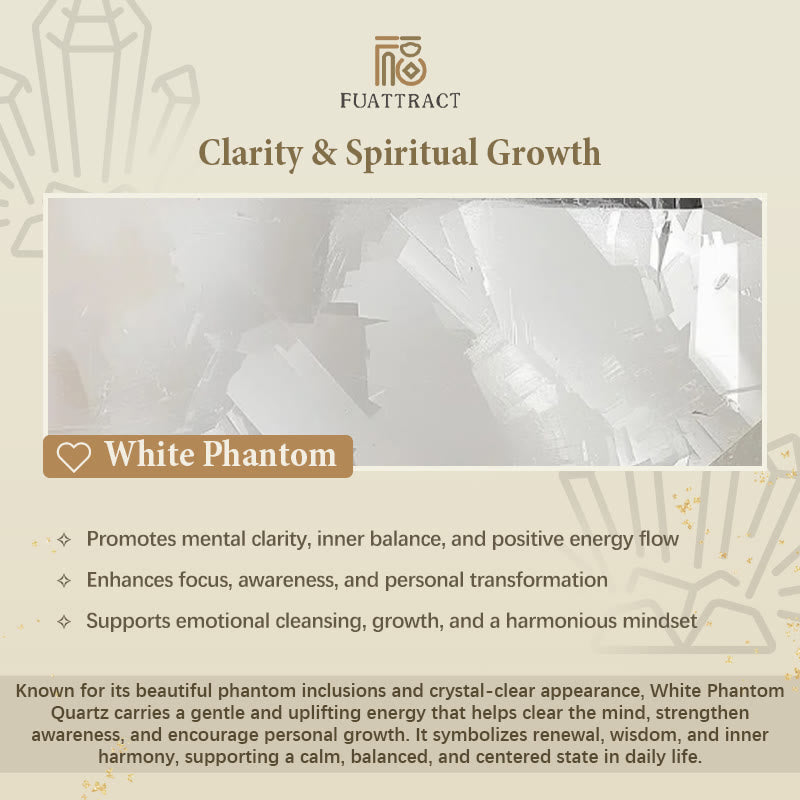 FuAttract Prosperity Harmony & Premium Energy Yellow Flower Quartz White Phantom Luxury Bracelet - image 7