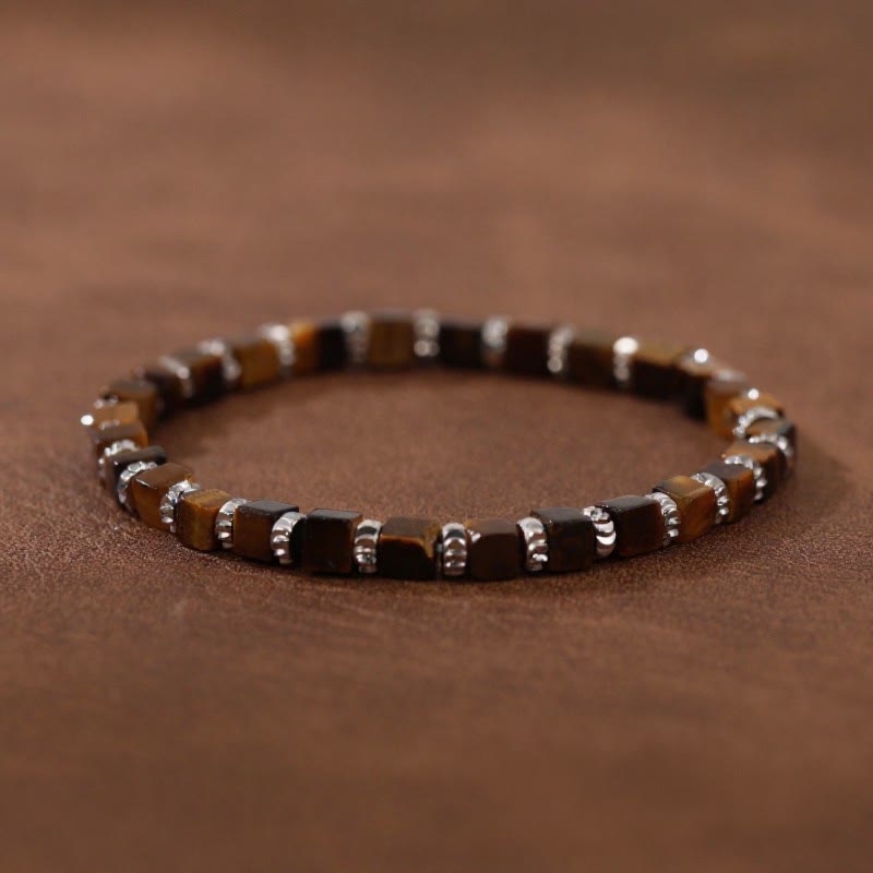 FREE Today: Balance Healing & Prosperity Malachite Amazonite Tiger's Eye Unakite & Yellow Jade Bracelet - Tiger’s Eye 1 - image 1