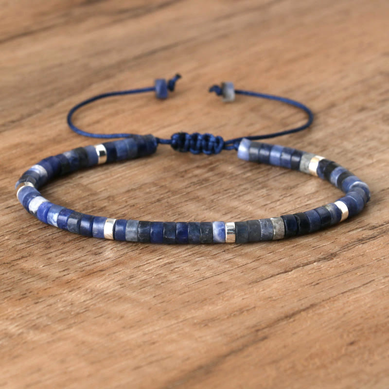 FuAttract Balance Protection & Positive Energy Blue Imperial Stone Tiger's Eye Amazonite Natural Stone Braided Bracelet - Blue Lace Agate 2 - image 42
