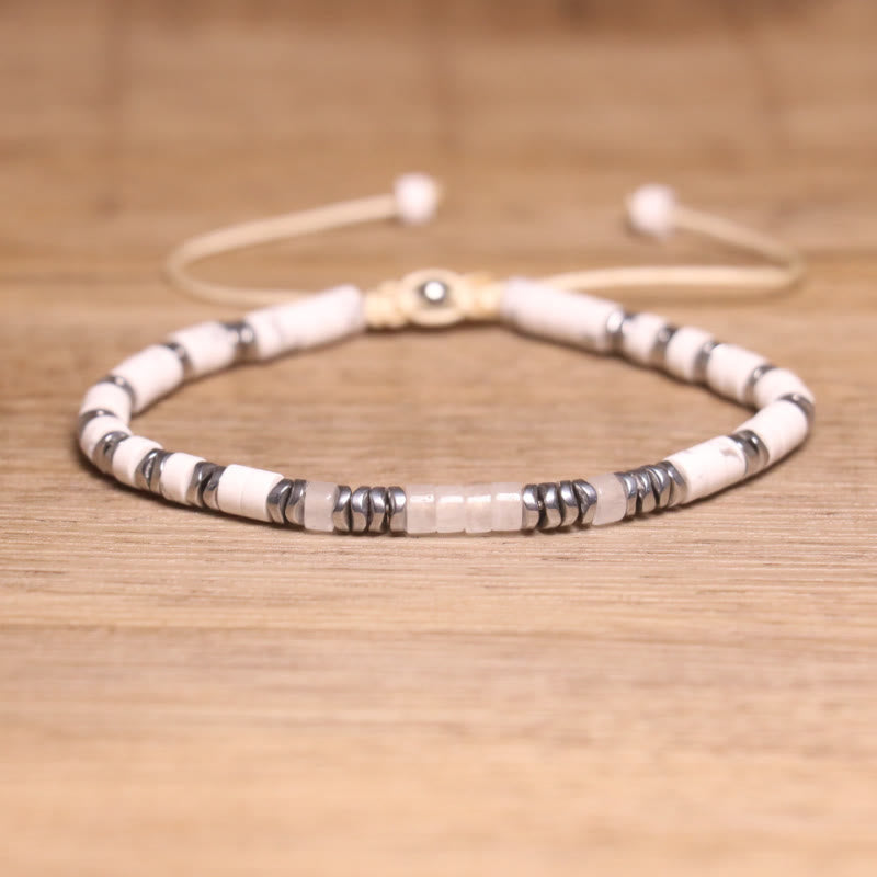 FuAttract Balance Protection & Positive Energy Blue Imperial Stone Tiger's Eye Amazonite Natural Stone Braided Bracelet - Clear Quartz 2 - image 53