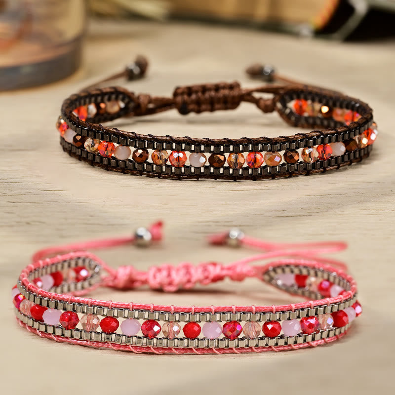 FuAttract Harmony Balance & Emotional Energy Colorful Crystal Woven Friendship Bracelet - image 14