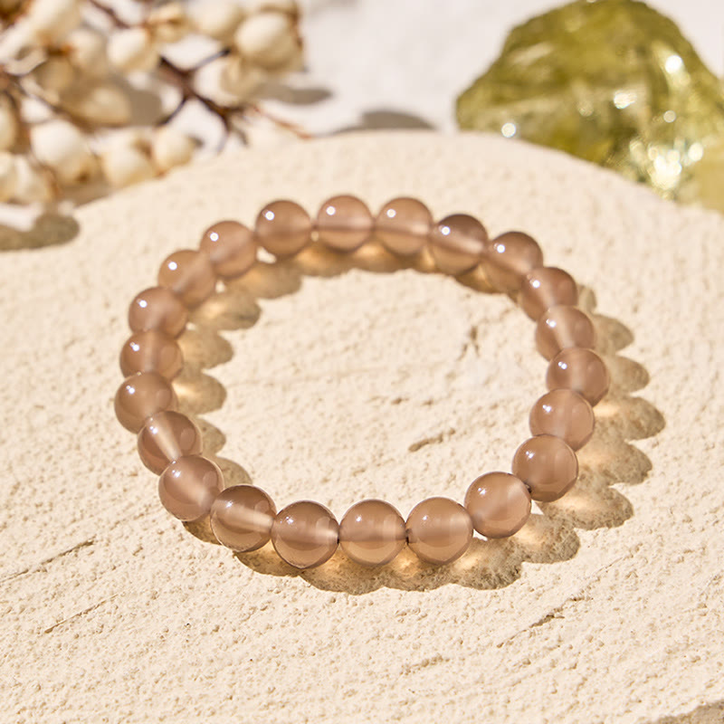 FuAttract Harmony Balance & Positive Vibes Natural Multi Material Stone Fashion Versatile Bracelet - Gray Agate - image 9