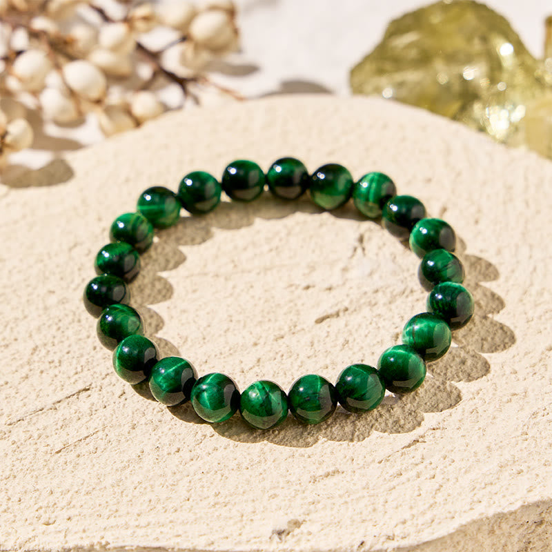 FuAttract Harmony Balance & Positive Vibes Natural Multi Material Stone Fashion Versatile Bracelet - Green Tiger's Eye - image 44
