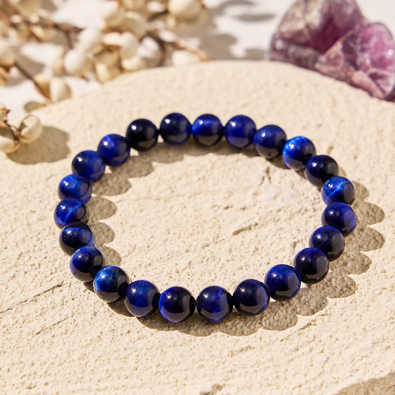 FuAttract Harmony Balance & Positive Vibes Natural Multi Material Stone Fashion Versatile Bracelet - Lapis Blue Tiger's Eye - image 50