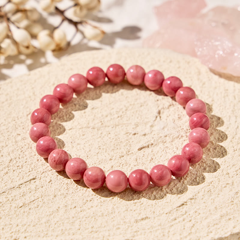 FuAttract Harmony Balance & Positive Vibes Natural Multi Material Stone Fashion Versatile Bracelet - Red Wood Grain Stone - image 67