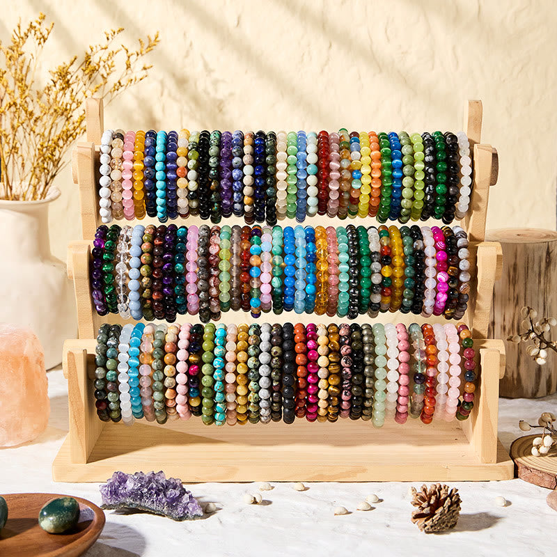 FuAttract Harmony Balance & Positive Vibes Natural Multi Material Stone Fashion Versatile Bracelet - image 1
