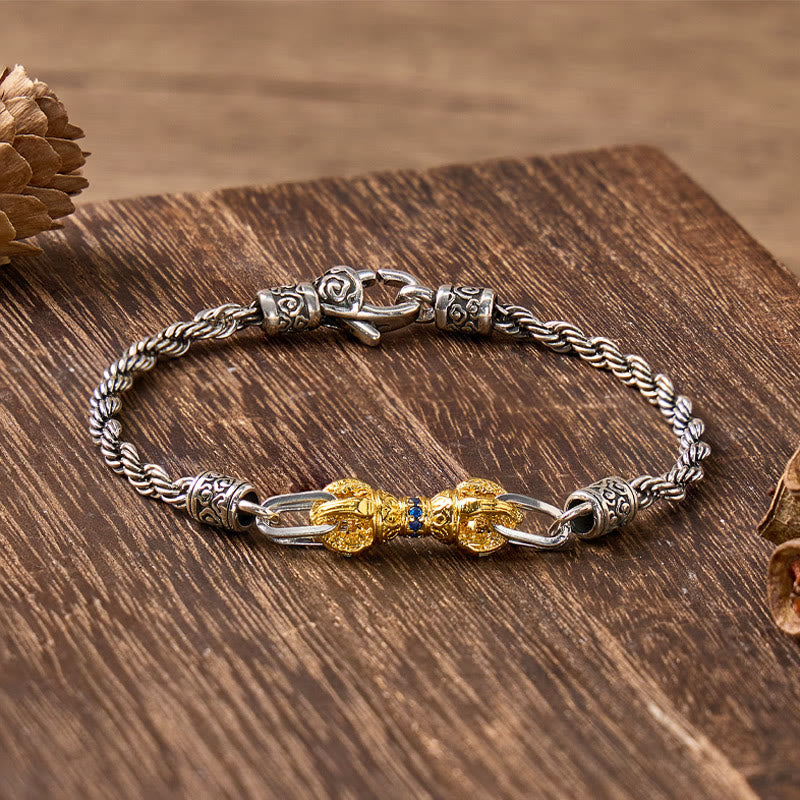 FuAttract Protection Strength & Spiritual Power Vajra Dorje Lucky Energy Bracelet - Vajra - image 0