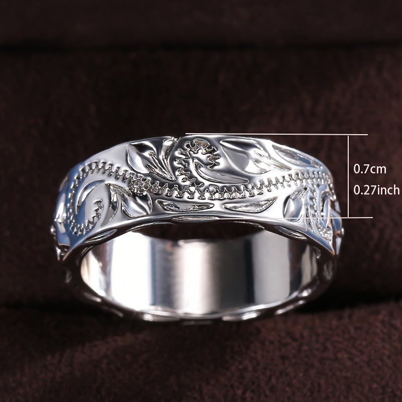 FREE Today: Growth Harmony & Vitality Exquisite Hand Carved Leaf Fashion Ring - image 7