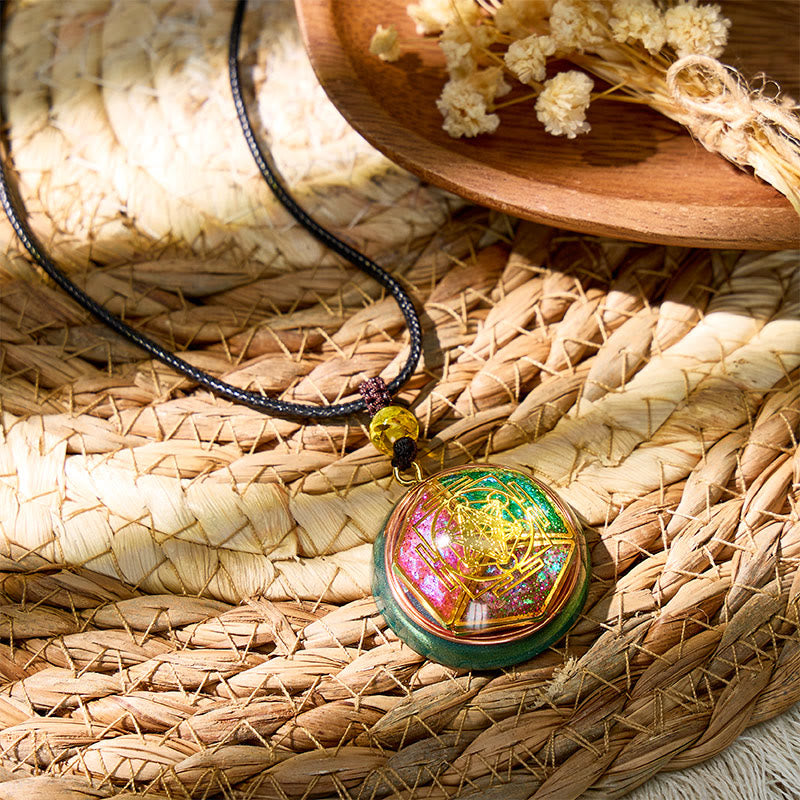 FuAttract Vitality Harmony & Balance Energetic Orgonite Enpower Necklace - image 1
