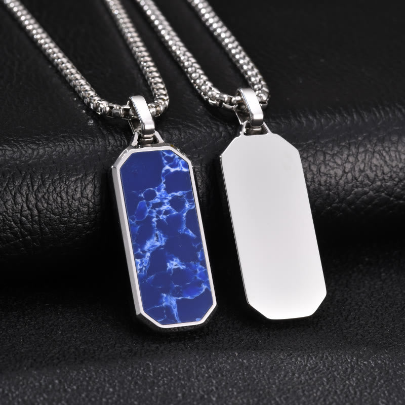 FuAttract Protection Clarity & Confidence Stainless Steel Resin Glossy Minimalist Pendant Necklace - image 18