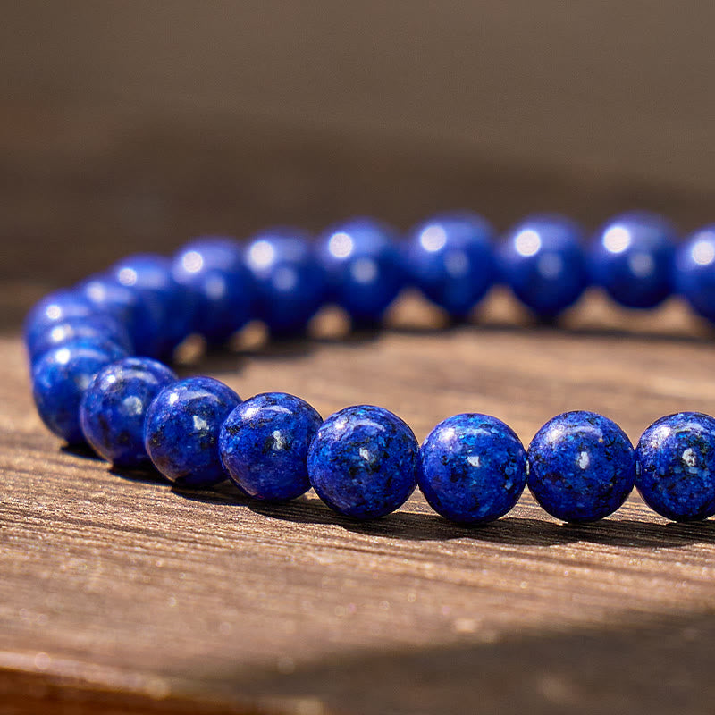 FuAttract Wisdom Prosperity & Lucky Natural Lapis Lazuli Energy Bracelet - image 5