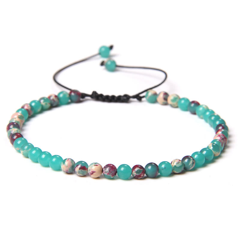 FREE Today: Freedom Balance & Vitality Natural Stone Bohemian Handmade Adjustable Rope Bracelet - Shoushan Stone - image 17