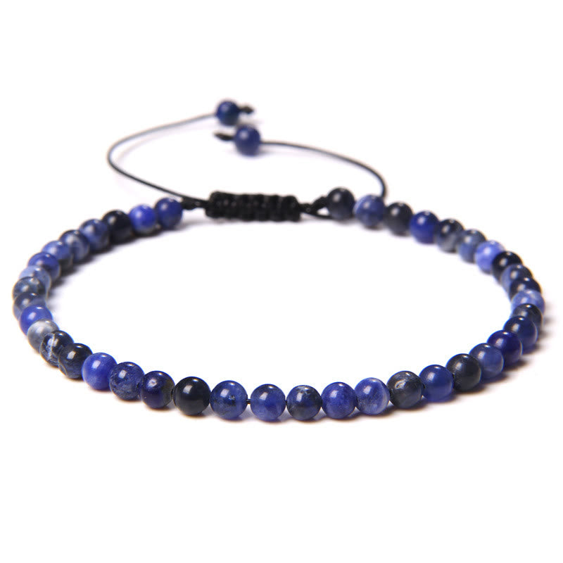 FREE Today: Freedom Balance & Vitality Natural Stone Bohemian Handmade Adjustable Rope Bracelet - Sodalite - image 16