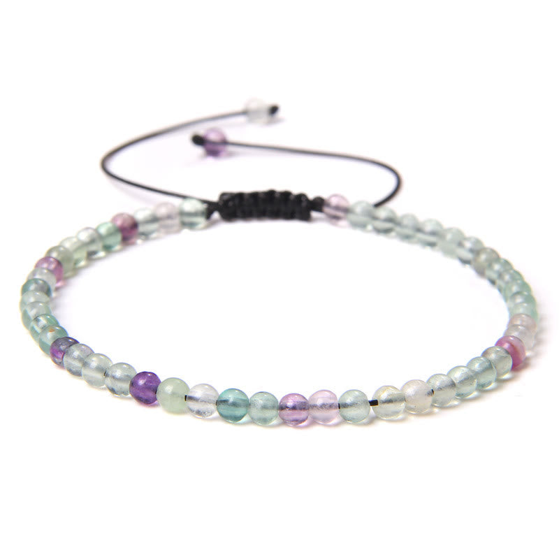 FREE Today: Freedom Balance & Vitality Natural Stone Bohemian Handmade Adjustable Rope Bracelet - Fluorite - image 21