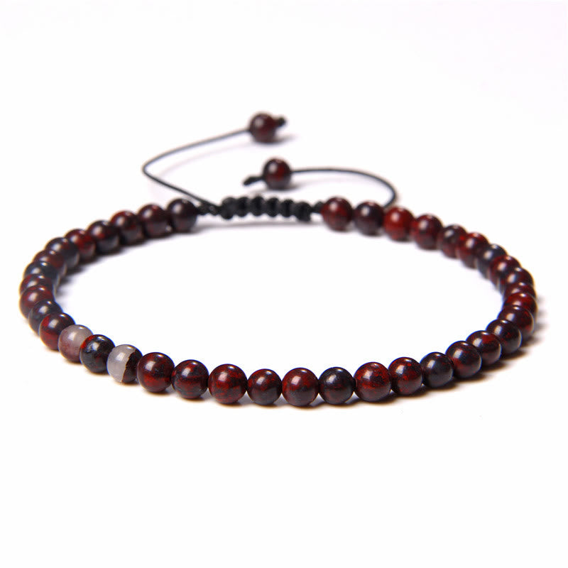 FuAttract Freedom Balance & Vitality Natural Stone Bohemian Handmade Adjustable Rope Bracelet - Changhua Stone - image 44