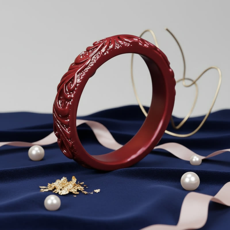 FREE Today: Love Harmony & Eternal Connection Cinnabar Phoenix Tail Couple Ring - image 2