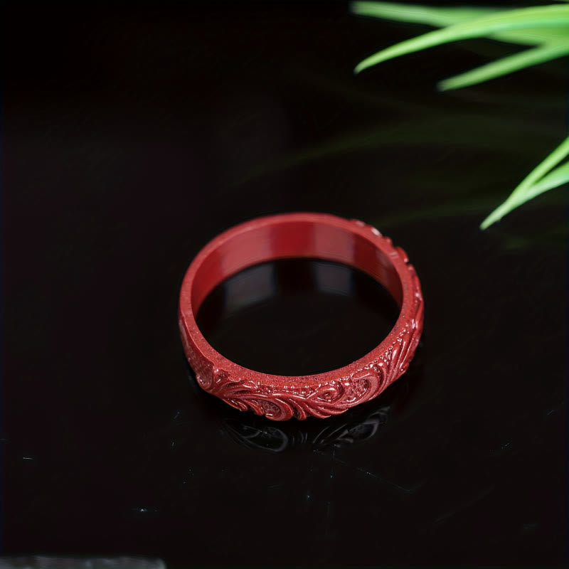 FREE Today: Love Harmony & Eternal Connection Cinnabar Phoenix Tail Couple Ring - image 1