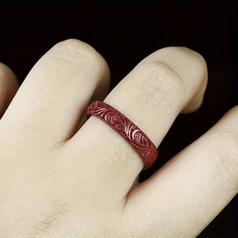FREE Today: Love Harmony & Eternal Connection Cinnabar Phoenix Tail Couple Ring - image 4