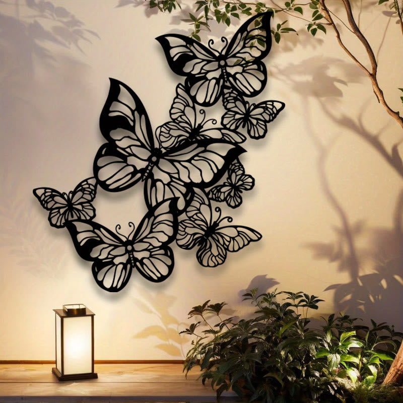 FuAttract Elegance Freedom & Harmonious Butterfly Metal Wall Decor Home Art Decor - image 7