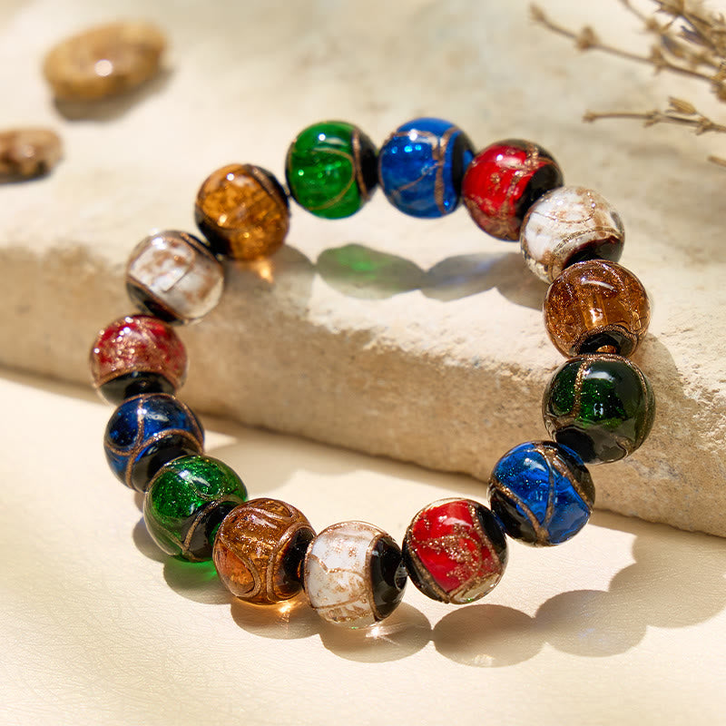 FuAttract Serenity Calm & Protection Ash Glaze Peace Bracelet - image 3