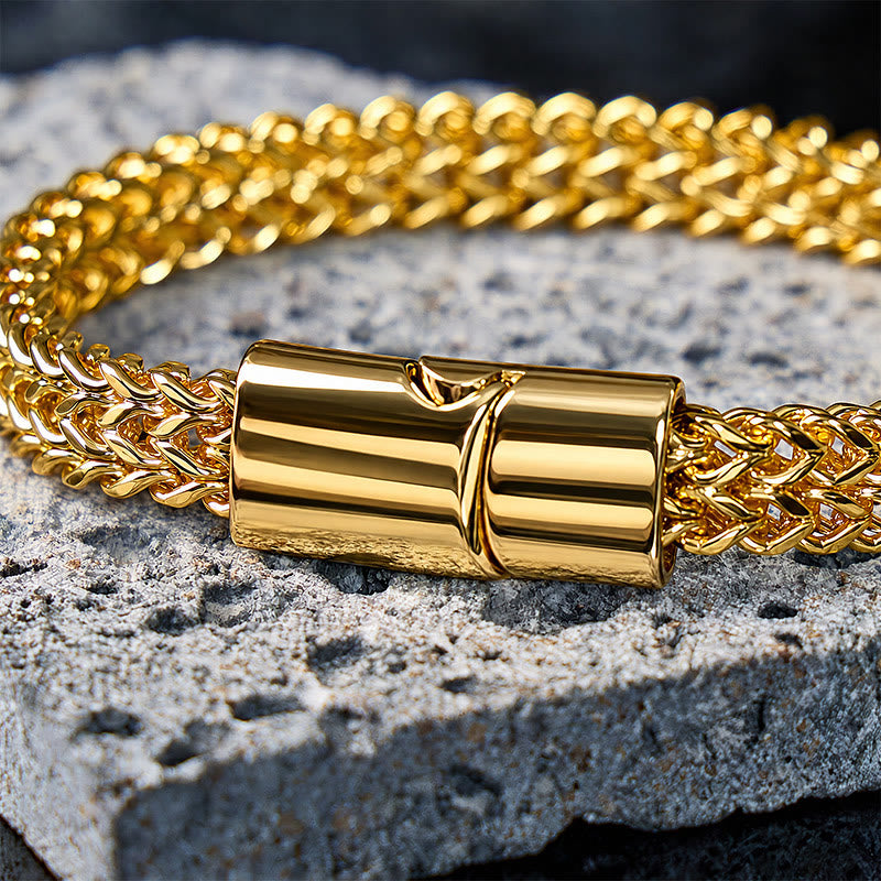 FREE Today: Strength Stability & Connection Woven Square Reversible Stainless Steel Bracelet - image 18