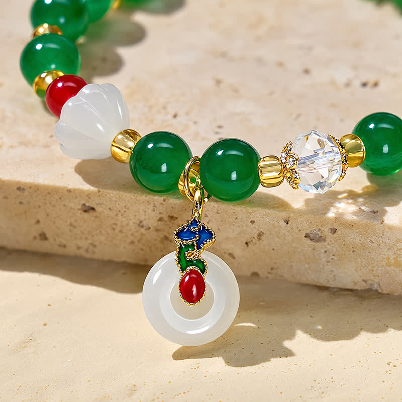 FuAttract Protection Blessing & Peaceful Energy Chinese-style Ping An Buckle Bracelet - image 4