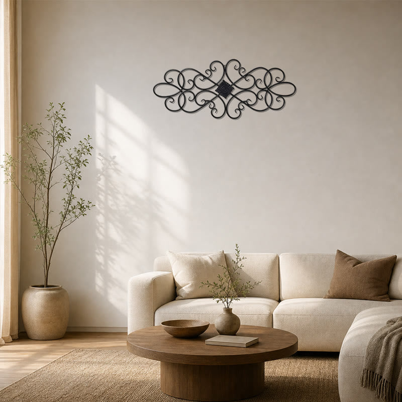 FuAttract Elegance Harmony & Timeless Beauty Scrollwork Metal Wall Decor Home Art Decor - image 9