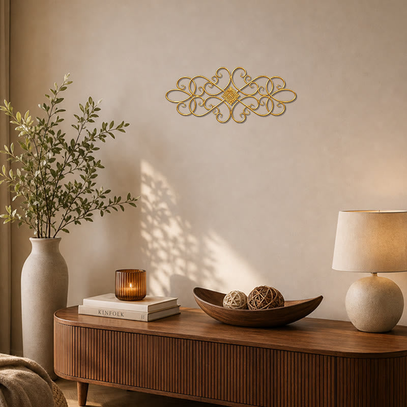 FuAttract Elegance Harmony & Timeless Beauty Scrollwork Metal Wall Decor Home Art Decor - image 12
