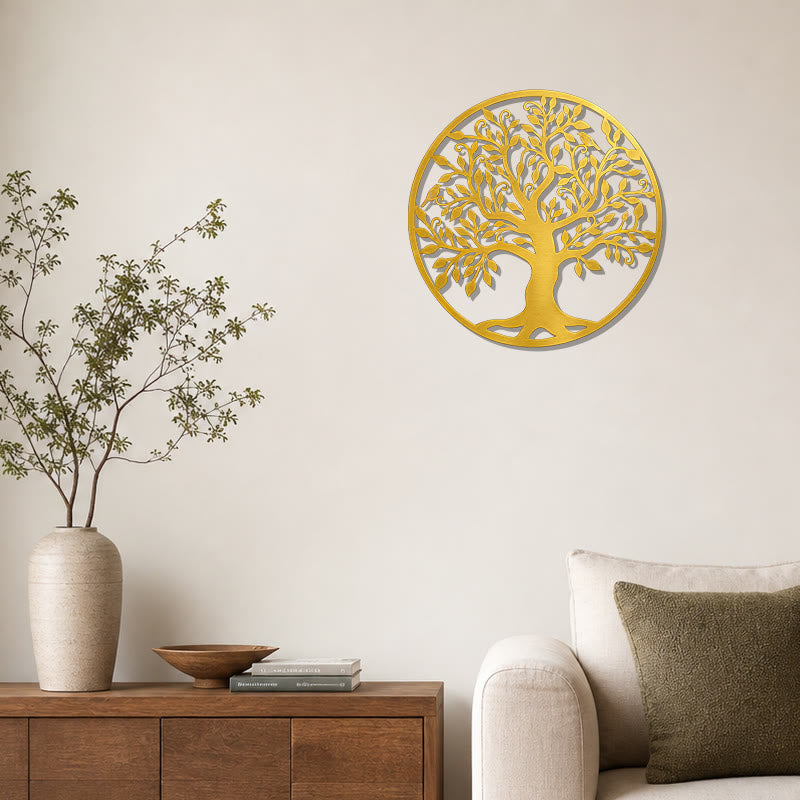 FuAttract Growth Strength & Connection Tree of Life Metal Wall Decor Home Art Decor - image 13