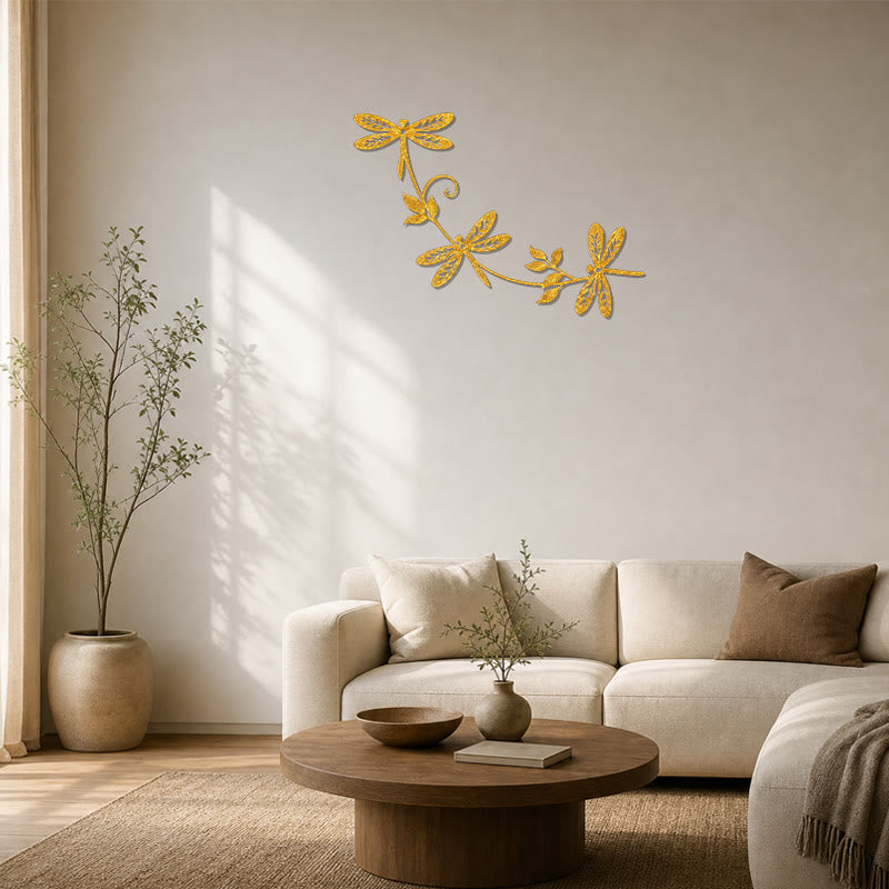 FuAttract Transformation Renewal & Freedom Dragonfly Metal Wall Decor Home Art Decor - image 10