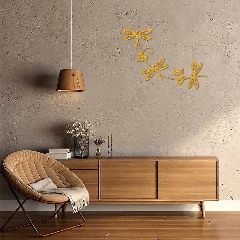 FuAttract Transformation Renewal & Freedom Dragonfly Metal Wall Decor Home Art Decor - image 14