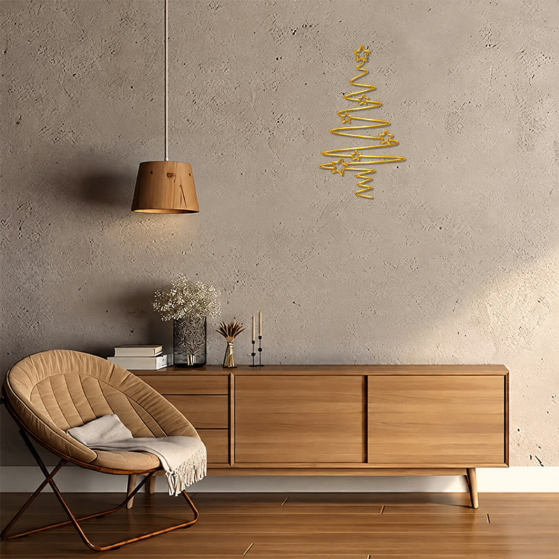FuAttract Hope Joy & Creativity Christmas Tree Metal Wall Decor Home Art Decor - image 13