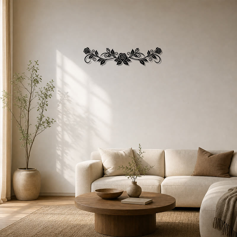 FuAttract Elegance Romance & Flourishing Rose Metal Wall Decor Home Art Decor - image 7